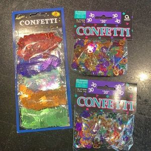 3 pack of confetti